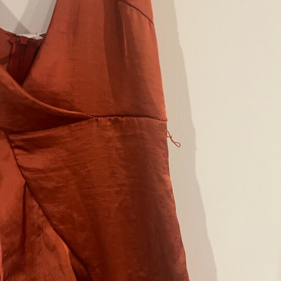 Lucy in the Sky rust mini dress size xs - Picture 6 of 8